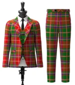 Somerville Tartan Suit Front