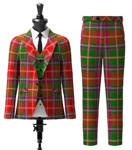 Somerville Tartan Suit Front