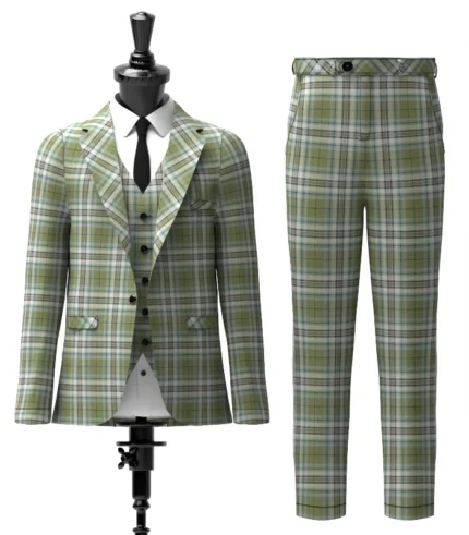 Spirit of Loch Ness Tartan Suit Front