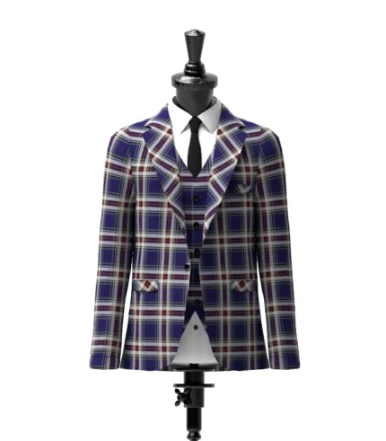 Spirit of Loch Tay Tartan Jacket Front