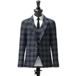 Spirit of Shetland Tartan Jacket Front