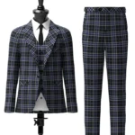 Spirit of Shetland Tartan Suit Front