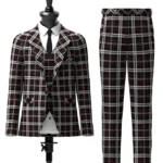 St Mirren Tartan Suit Front