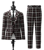 St Mirren Tartan Suit Front