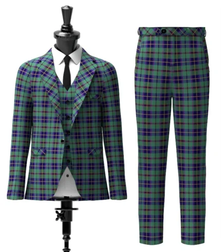 Stephenson Tartan Suit Front