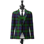 Stewart Old Tartan Jacket Front