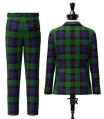 Stewart Old Tartan Suit Back