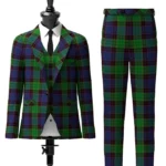 Stewart Old Tartan Suit Front
