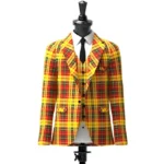 Strathearn Tartan Jacket Front