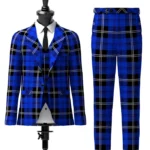 Swan Tartan Suit Front
