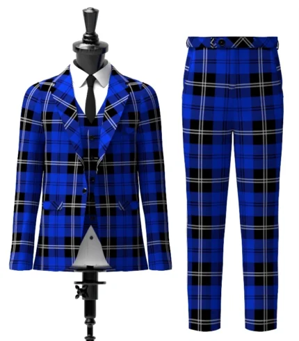Swan Tartan Suit Front
