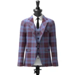 Taggart Tartan Jacket Front