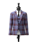 Taggart Tartan Jacket Front
