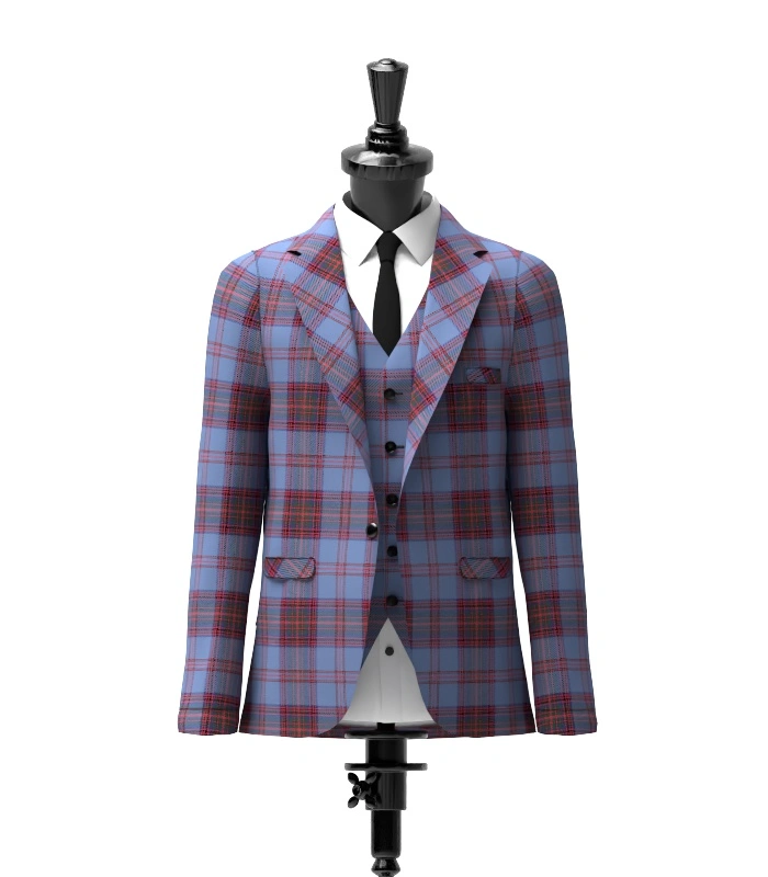 Taggart Tartan Jacket Front Taggart Tartan Jacket Front