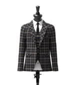 Teylu Coleman Tartan Jacket Front