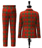 Thomas of Wales Tartan Suit Back