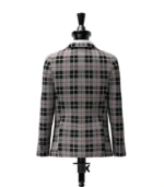 Thompson, Grey Tartan Jacket Back