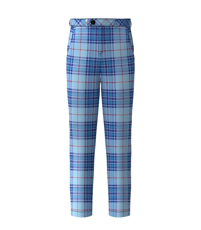 Thorburn Tartan Trouser Front Thorburn Tartan Trouser Front
