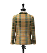 Vaughan Tartan Jacket Back
