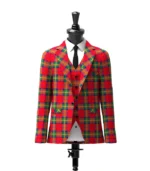 Waddell Tartan Jacket Front