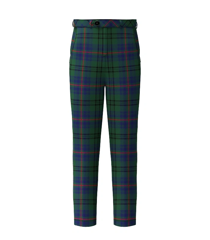 Walker Hunting Tartan Trouser Front Walker Hunting Tartan Trouser Front