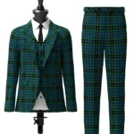 Walsh Ryan Tartan Suit Front