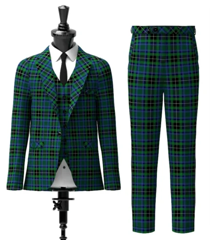 Walsh Ryan Tartan Suit Front