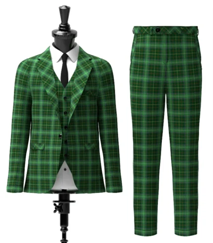 Walsh Tartan Suit Front