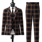 Watt Tartan Suit Front