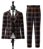 Watt Tartan Suit Front