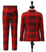 Wemyss Tartan Suit Back