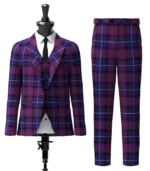 Western Isles Tartan Suit Front