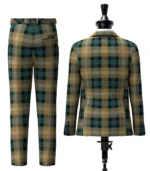 Windsor Tartan Suit Back