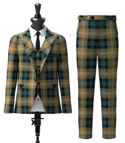 Windsor Tartan Suit Front