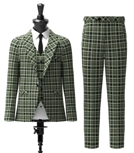 Xbox Tartan Suit Front