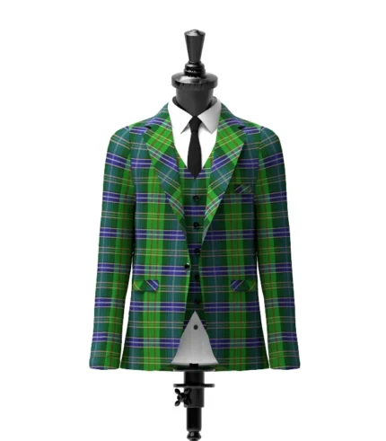 Young, Melvina Tartan Jacket Front