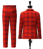 Aberdeen Football Club Tartan Suit Back