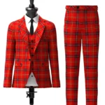 Aberdeen Football Club Tartan Suit Front