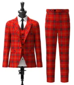 Aberdeen Football Club Tartan Suit Front