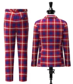 Ainslie Tartan Suit Back