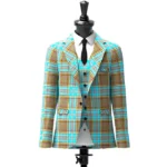 Anderson tartan Jacket Front