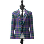 Arbuckle, John Robertson Tartan Jacket Front