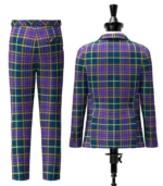 Arbuckle, John Robertson Tartan Suit Back