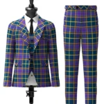 Arbuckle, John Robertson Tartan Suit Front
