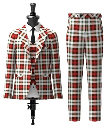Arnot Tartan Suit Front