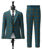 Auld Lang Syne Tartan Suit Front