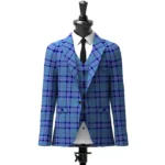 Banff and Buchan Tartan Jacket Front
