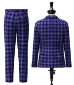 Bank of Scotland Tartan Suit Back
