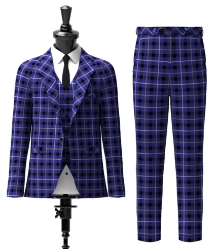 Bank of Scotland Tartan Suit Front