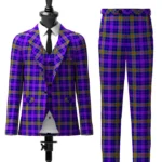 Barrett, William Stewart Tartan Suit Front